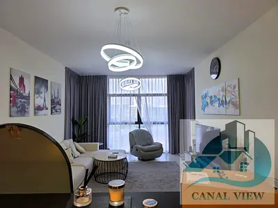Luxury Fully Furnished Spacious 1BHK | Full Canal View | GYM POOL in Al Raha Beach
