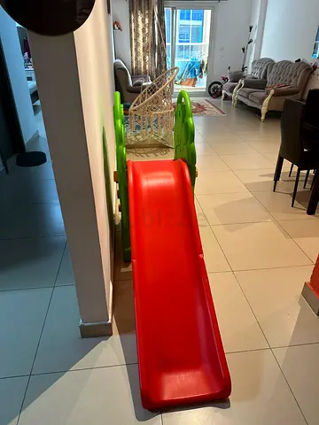Little Tikes-style Plastic Toddler Slide - Good Condition