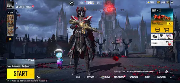 PUBG ACCOUNT FOR SALE WITH 62 GUNS LAB