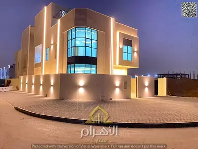 فيلا خلف مسجد | تملك فيلا فاخرة بالحليو 2 عجمان | 6 غرف ماستر وروف | بسعر تنافسي شامل التسجيل 4200 قدم