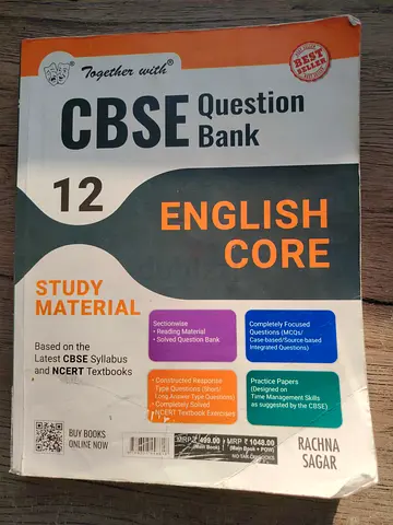 CBSE Question Bank 12 - English Core (Rachna Sagar)