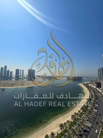 Al Khan 3BR + Hall | Direct Sea View | Maid's Room | Free Gym & Pool & Parking | 4 Payments 95K / 2 Payments 93K