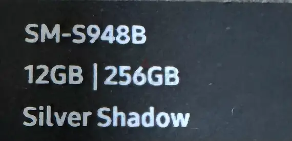 Samsung S26 ultra 12GBRam 256GB Silver Shadow Australian Version