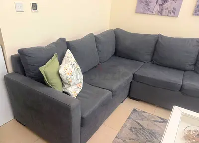 L-shaped sofa