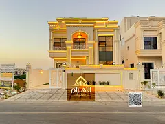 For Sale: Classic villa in Al Helio 2 area, Ajman (two floors + roof) - price includes registration