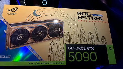 RTX 5090 Astral Dhahab