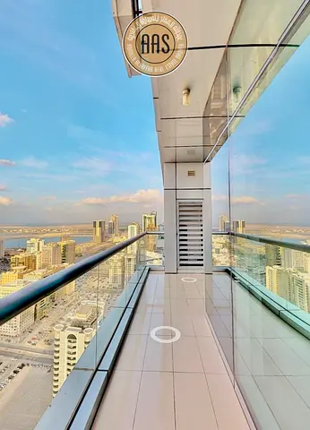 Hot offer ONE parking free Gym pool Free Luxury 1bhk apartment with wardrobe with master bedroom full family building