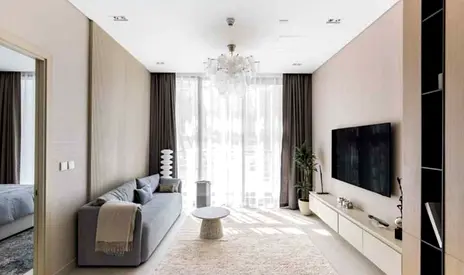 High-Floor 1BR | Furnished | Balcony | JVT Skyline Views