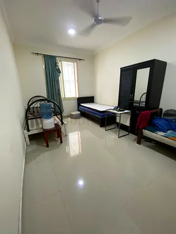 Bedroom available for family or bachelors with washroom and kitchen
