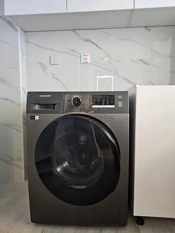 Samsung Front Load two in one Washing Machine - Grey, excellent Condition