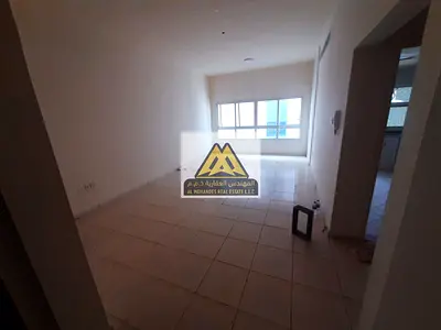 Studio apartment with separate kitchen and balcony for annual rent – ​​Liwara 1, Ajman, close to all services and bus station