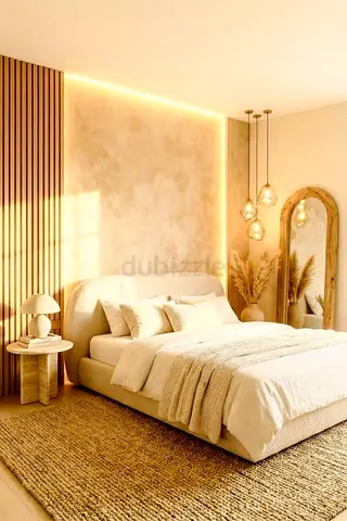 Primium Queen size fully customisable bedframe in soft Valvet Fabric