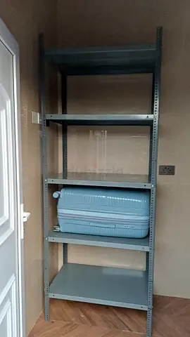 Heavy-duty Metal Storage Shelving Unit - 5 Tier, Grey