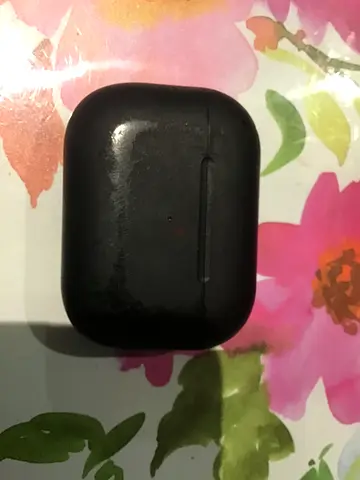 Used black AirPods (generic) - good working condition
