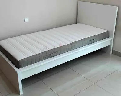 😊Ikea malam single bed (90*200)with  an IKEA mattress