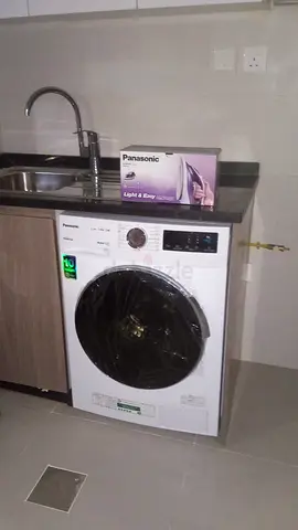 Panasonic front-load washing machine - almost new
