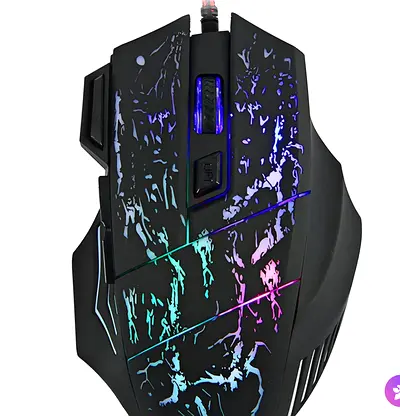Wired RGB Gaming Mouse — Comfortable Ergonomic Design