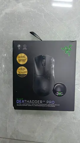 RAZER DEATHADDER V4 PRO WIRELESS GAMING MOUSE (RZ01-05330100-R3U1) BLACK