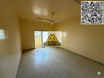 مساحة واسعة جدا | 2 حمام بالشقة | بدون مكيفات | صاله منفصله | سهل المخرج للشارقة ودبي