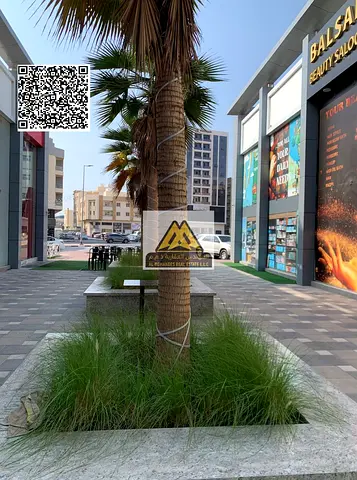 A great opportunity for annual rent in Al Hamidiya – Ajman. Commercial shops in a lively area suitable for various business activities, offering an id