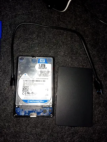 WD Scorpio Blue 1TB 2.5 Laptop Hard Drive (WD10JPVT) - Good Working Condition