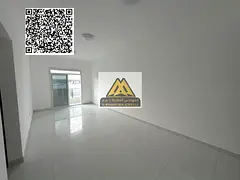 A premium 1-bedroom apartment with a living room for annual rent in Al Jurf 2 – Ajman. It is a sec