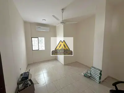 A great opportunity for annual rent in Al Nakheel 1, Ajman. Studio located on a main road, second row from the Corniche