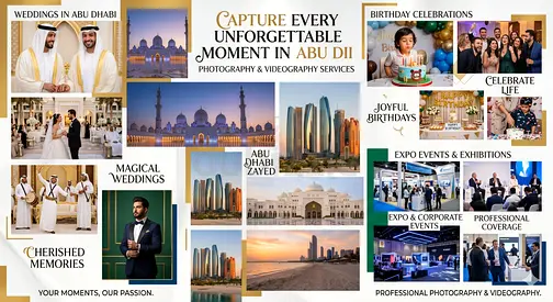 📸 Premium Photography  Videography Services – Abu Dhabi