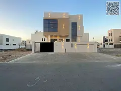 Modern villa for sale in Al Bahia, elegant design, price includes registration, ownership, electrici