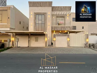 Villa for sale in Al Zahia, including electricity, water, and air conditioning.