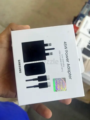Samsung 45W Power Adapter with USB-C Cable (New/Sealed Box)