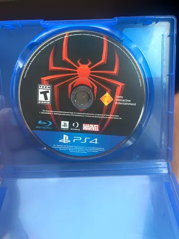 Marvels Spider-Man (PS4) disc in case - used