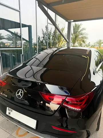 Cla 250 black GCC 2021 under warranty