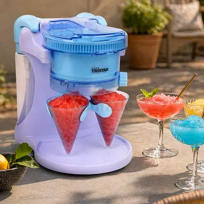 Tristar Electric Ice Crusher / Slush Maker - Light Blue