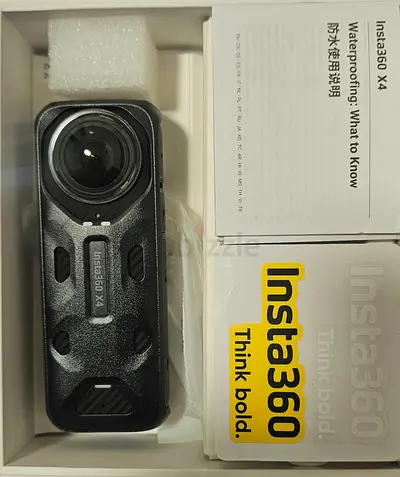 Insta360 X4 360° Action Camera - Excellent Condition, Complete Box