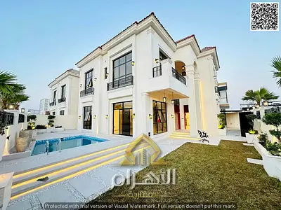 بمقدم 20% فقط | تملك فيلا فاخرة بالياسمين عجمان | 6 غرف ماستر G+2 | بمسبح وحديقة خضراء 8000 قدم