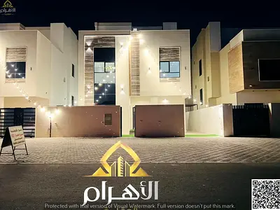 فقط بقيمة ايجارك | تملك فيلا فاخرة بالحليو 2 عجمان | 5 غرف ماستر وروف |جاهزة للسكن بالكهرباء والمياه وشامل رسوم التسجيل والتملك