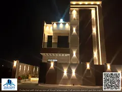 Luxury villa for sale in Al Helio 2, Ajman, prime location near Sheikh Mohammed Bin Zayed Road, mode