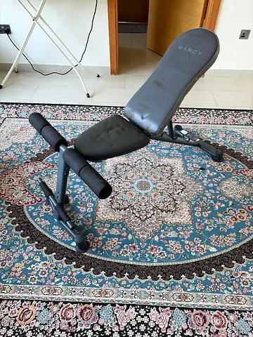 Adjustable Ab/Workout Bench — Compact Home Exercise Bench