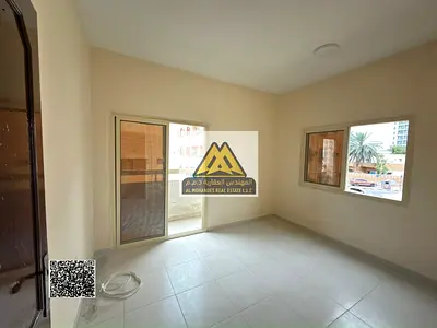 Two-bedroom apartment with a living room in Al Nuaimiya 2, Ajman. Master bedroom, 2 bathrooms, balcony, family-only, maintenance by owner, AED 35,000