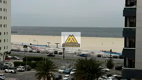 Seafront Serenity – 1BR Apartment for Rent in Al Nakheel 1, Ajman Stunning Sea View, 2nd Building 
