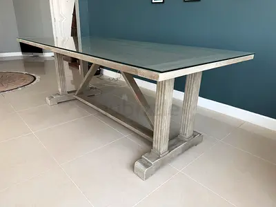 Pottery Barn Dining Table + 2 Chairs – Excellent Condition