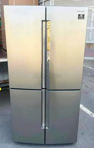 Samsung 4-Door French Door Refrigerator - Stainless Steel, excellent Condition