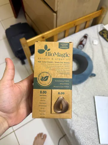 BioMagic Keratin Hair Color Cream - Light Brown (Almost Full)