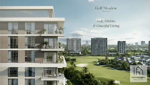 Elegant 2BR Apartment in Golf Meadow | Park-Facing | Prime Emaar South Location