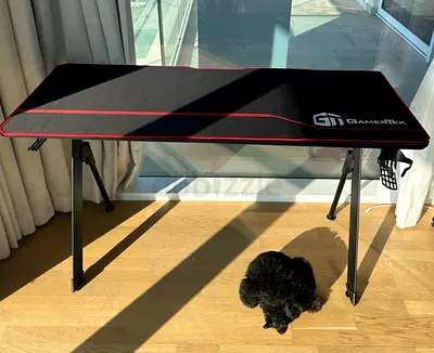 Gaming/Office Desk with Large Mousepad Surface - Good Condition