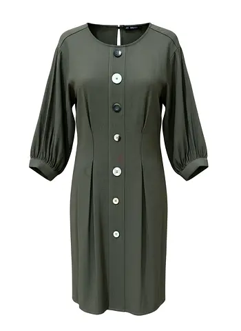 ZARA women dress OLIVE GREEN