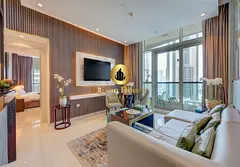 2BR Furnished | High Floor | Massive Balcony