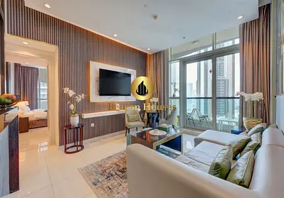 2BR Furnished | High Floor | Massive Balcony