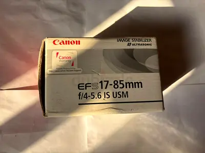 Canon Lens EF-S 17-85MM Brand new  Unused  Boxed